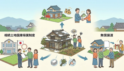 相続した金沢の空き家・いらない土地、どうする？売却・国庫帰属・無償譲渡を司法書士が比較